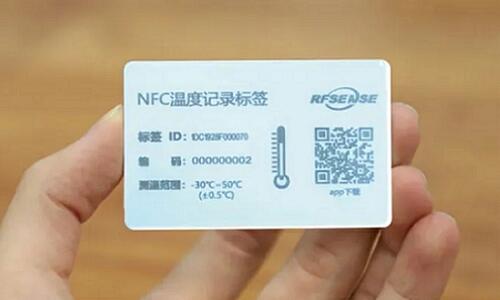 NFC测温标签，温度记录标签 WBH-00-074